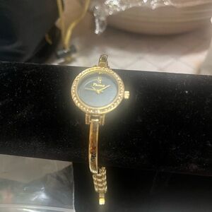 Elegant Gold and Silver‎ Women's Watch
